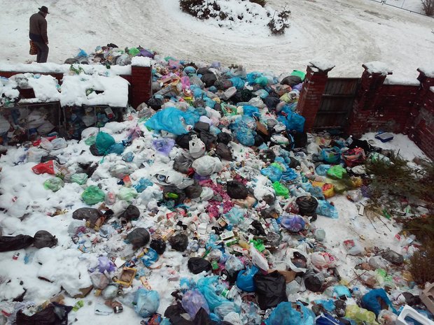 Протягом тижня усе львівське сміття вивезуть з міста