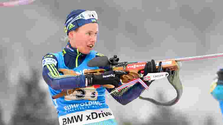 Українська біатлоністка стала бронзовою призеркою чемпіонату Європи