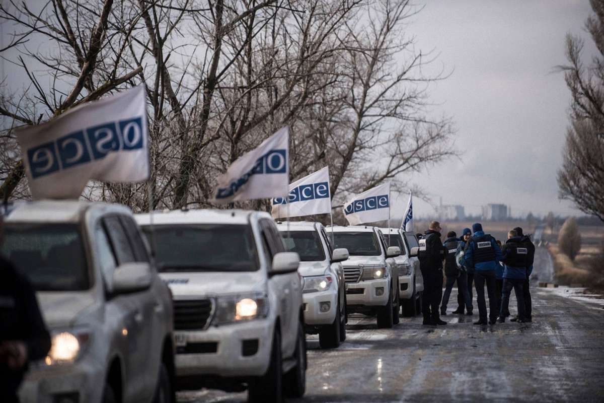 Місія ОБСЄ за добу зафіксувала 2260 порушень режиму припинення вогню