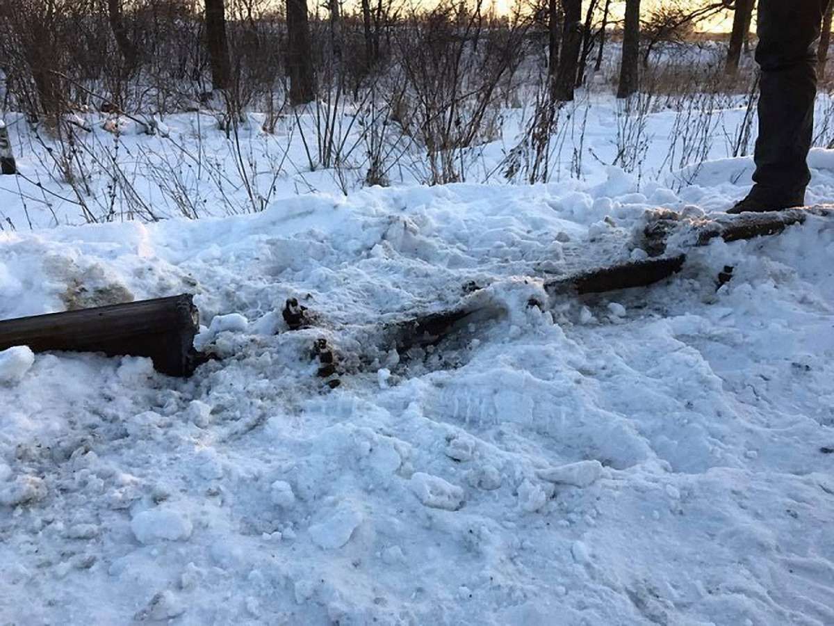 На Луганщині поблизу Попасної невідомі пошкодили залізничну колію