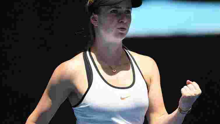 Еліна Світоліна обіграла російську тенісистку на турнірі у Тайвані