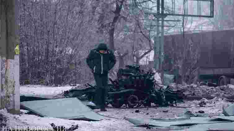 Бойовики намагалися видати вибух вантажівки за обстріл Донецька українською ракетою
