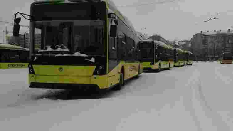 Міськрада передала «Львівелектротрансу» п'ять нових тролейбусів
