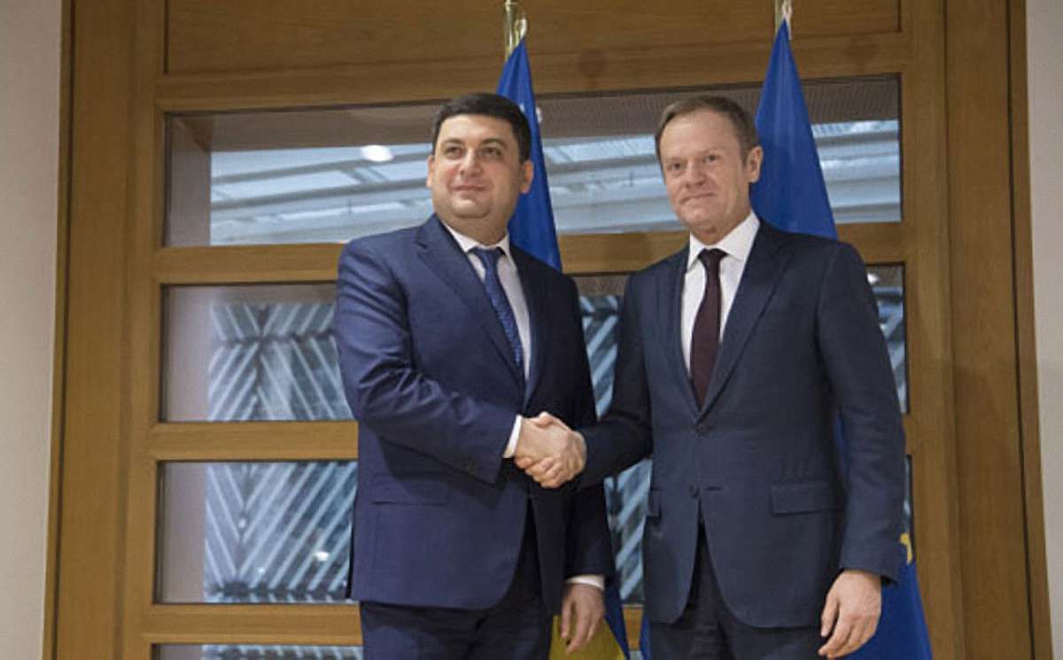 Президент ЄР зустрівся з Гройсманом і підтримав продовження санкцій проти РФ