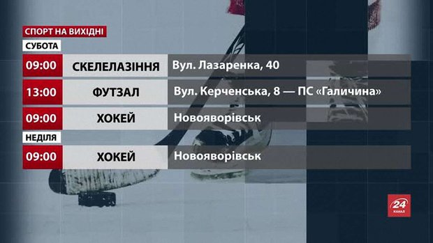Спортивні події на вихідних у Львові