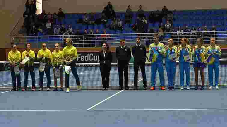 Українські  тенісистки обіграли австралійок у матчі Кубку Федерації