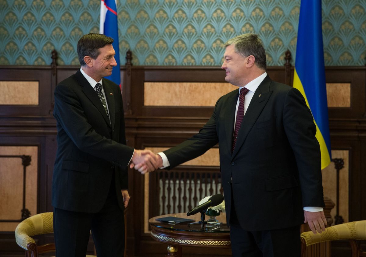 Петро Порошенко зустрівся з президентом Словенії