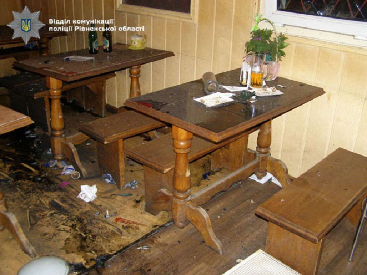 В кафе на Рівненщині вибухнула граната, шестеро осіб отримали поранення