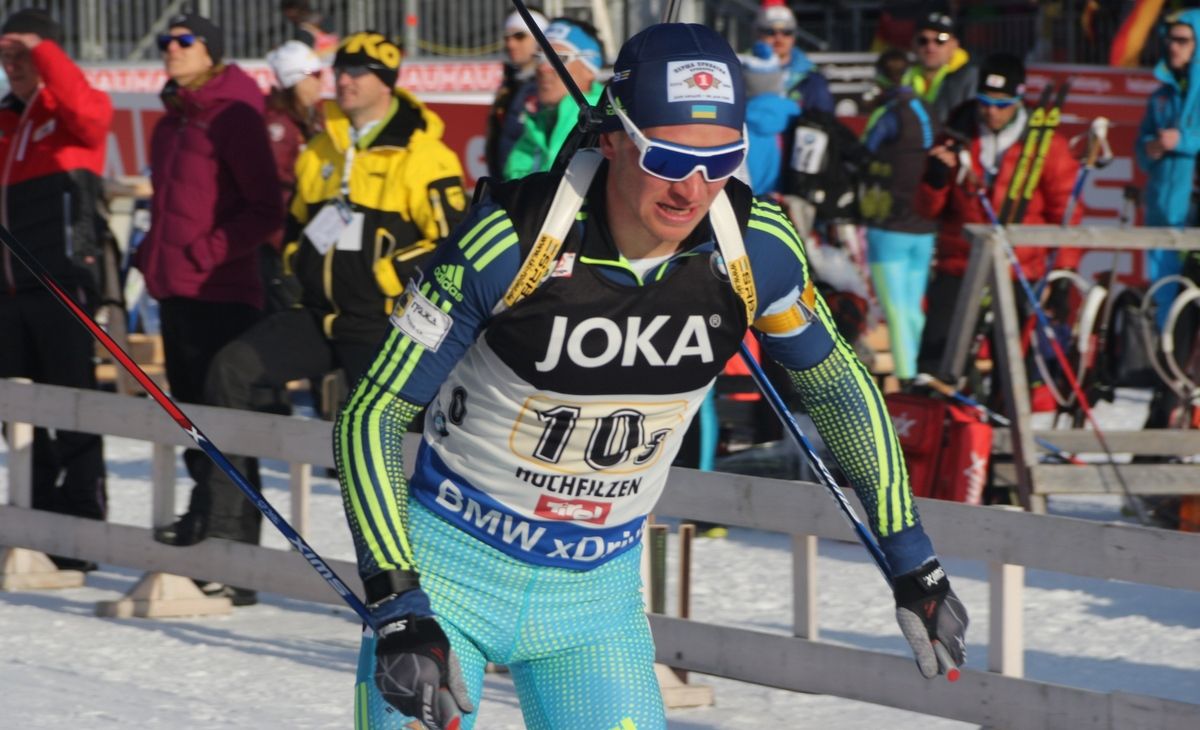 Українець Сергій Семенов посів 5 місце на чемпіонаті світу з біатлону