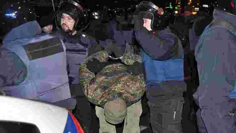 Поліція склала протоколи на шістьох осіб через події в центрі Києва 19 лютого