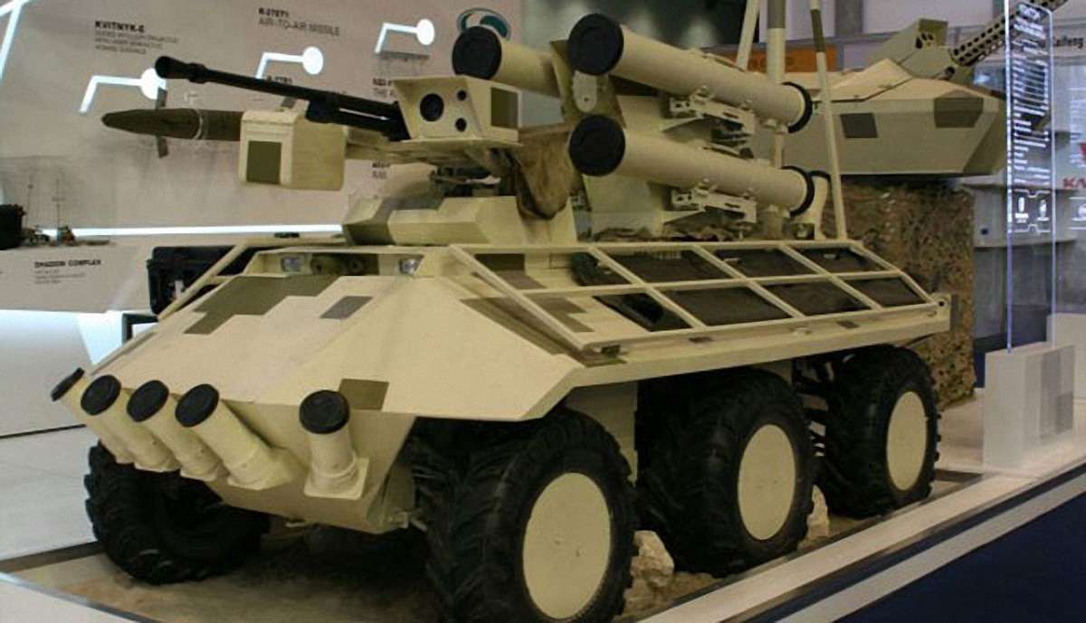 Український «Фантом» увійшов до топ-5 бойових машин на виставці озброєнь в ОАЕ