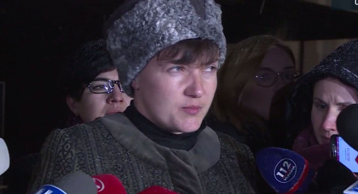 СБУ підозрює Надію Савченко у підбурюванні військових до повалення влади