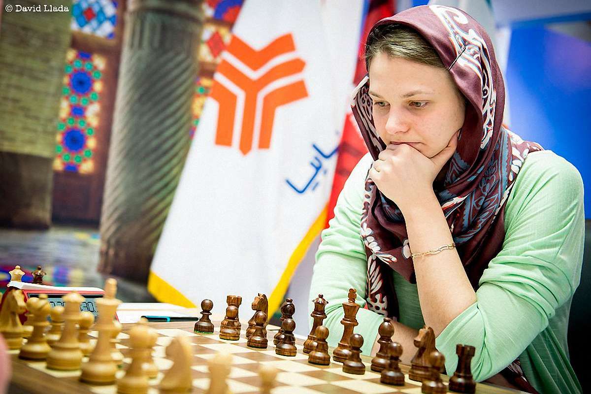 Анна Музичук перемогла у третій партії фіналу чемпіонату світу з шахів