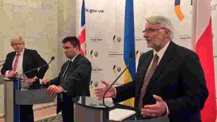 Польща і Великобританія запропонували новий формат переговорів щодо Донбасу