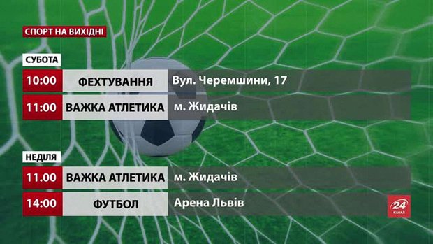 Спортивні події на вихідних у Львові