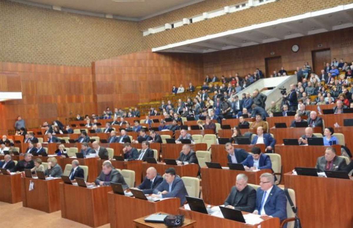 Полтавська облрада підтримала блокаду ОРДЛО