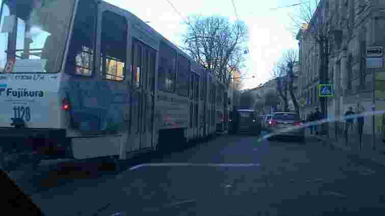 Через ДТП у Львові не курсують трамваї №8