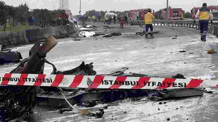 У Стамбулі розбився вертоліт з росіянами, п’ятеро загиблих