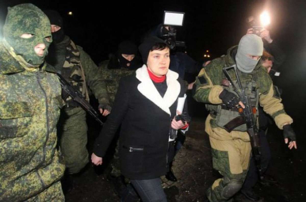 СБУ допитала Савченко через її візит до бойовиків у Донецьк 