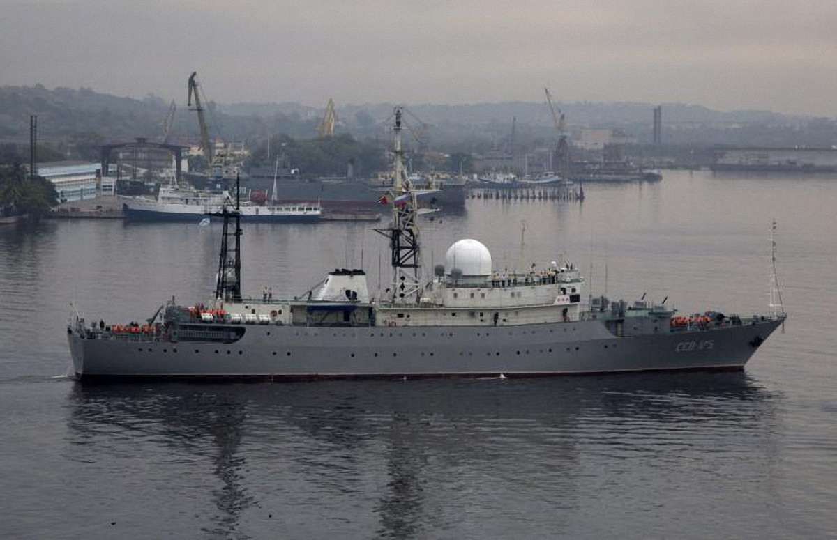 Американська розвідка зафіксувала російський «корабель-шпигун» біля військової бази США