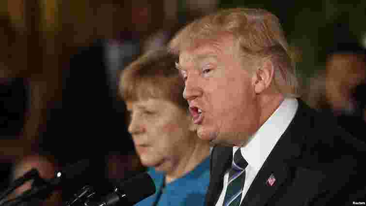 Дональд Трамп запевнив Ангелу Меркель у своїй підтримці НАТО