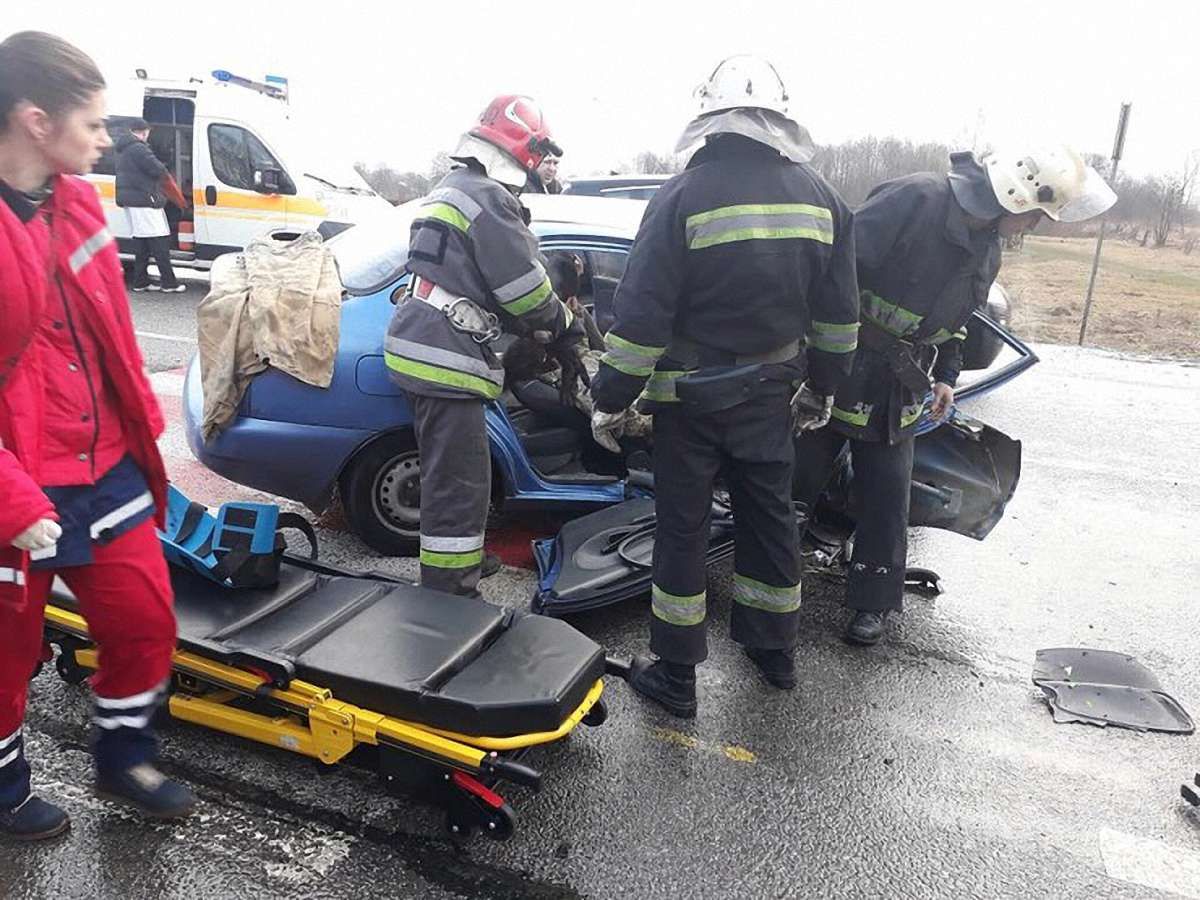 У ДТП на трасі Львів – Стрий постраждала жінка та двоє дітей