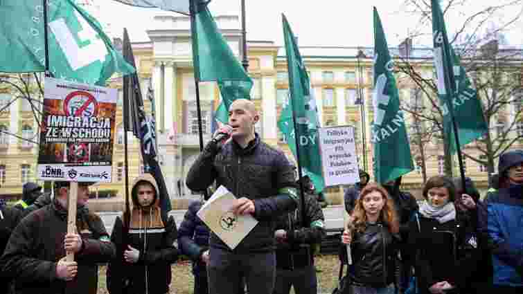 У Варшаві праворадикали протестували проти «українізації польського ринку праці»
