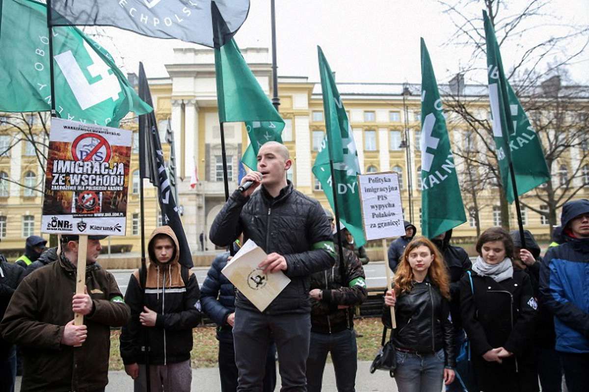 У Варшаві праворадикали протестували проти «українізації польського ринку праці»