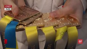 Гімнастка Христина Погранична повернулася до Львова з шістьма медалями