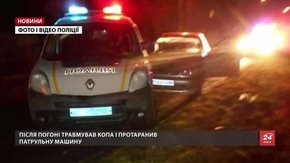 У Городку п'яний водій травмував поліцейського під час переслідування
