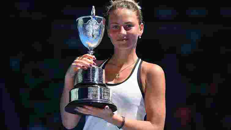 Українська тріумфаторка юніорського Australian Open здобула першу перемогу на дорослому турнірі