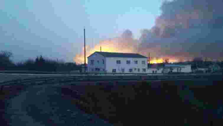 Пожежа на складах боєприпасів у Балаклії. Онлайн