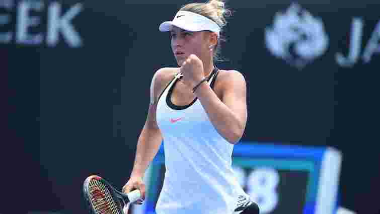Українська переможниця юніорського Australian Open вперше вийшла у півфінал дорослого турніру