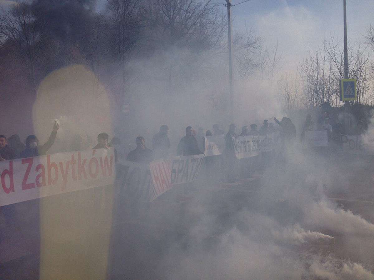 Перекриття дороги Львів – Рава-Руська розслідують як розпалювання міжнаціональної ворожнечі