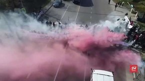 Організатори провокації у Гряді знімали її з дрона