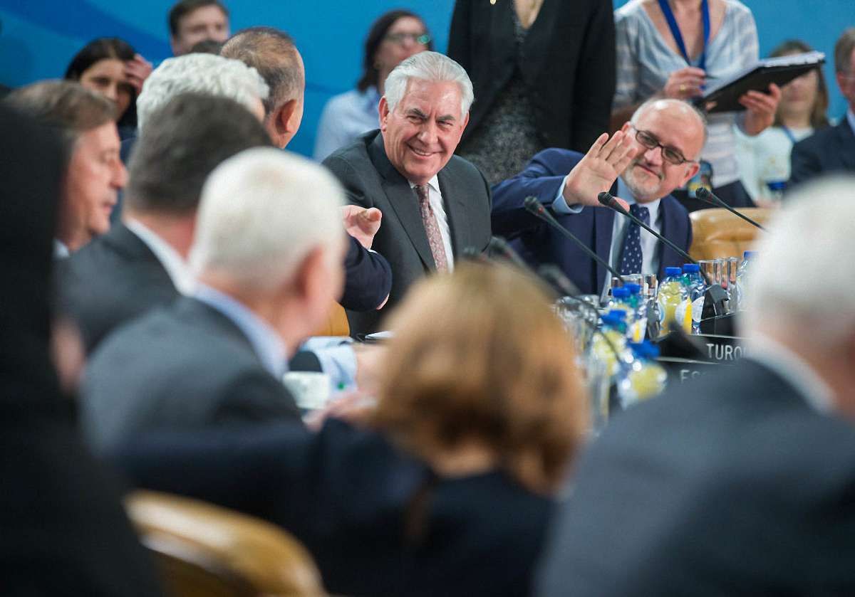 Держсекретар США завоював симпатії голів МЗС країн НАТО жартом про Лаврова