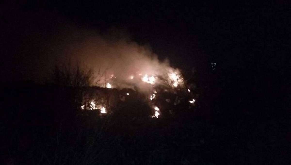 У Житомирі вночі підпалили міський полігон ТПВ

