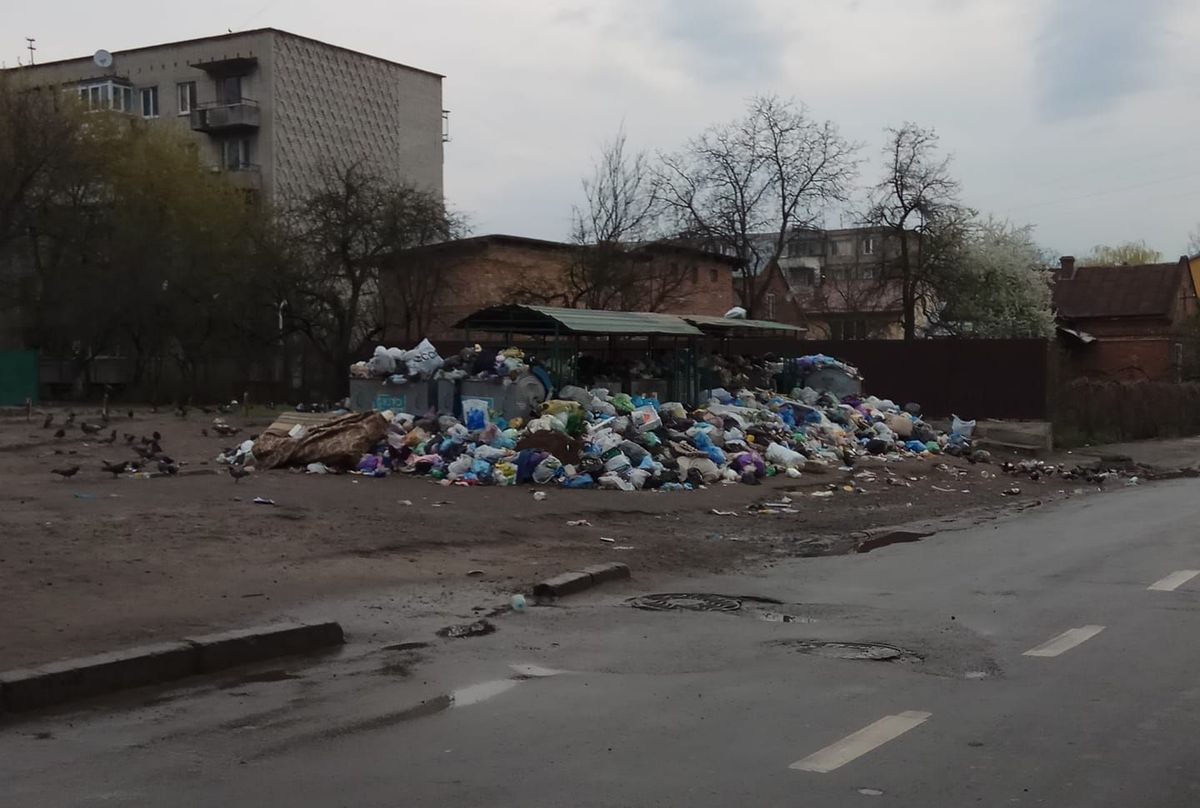 Через проблеми з вивозом сміття у Львові може зупинитися робота 12 підприємств