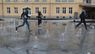 На площі Митній у Львові запрацював пішохідний фонтан