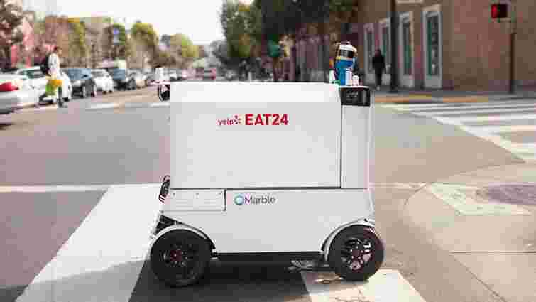 У Сан-Франциско служби доставки їжі змінюють людей-кур'єрів на роботів