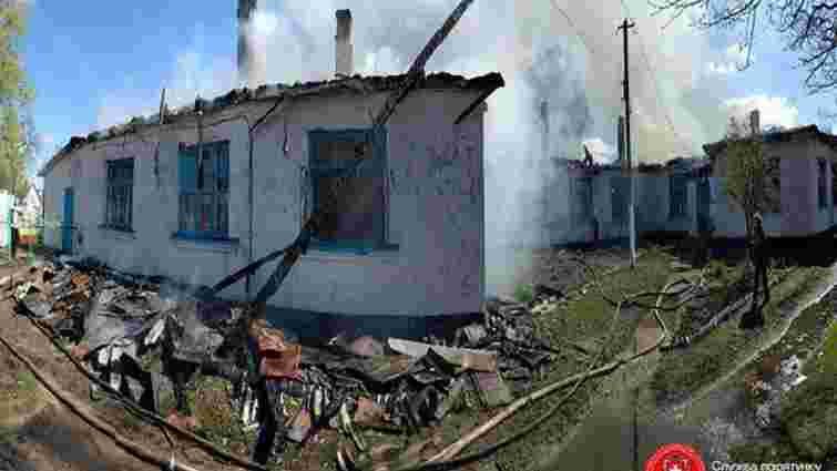 У селі біля Острога згоріла школа