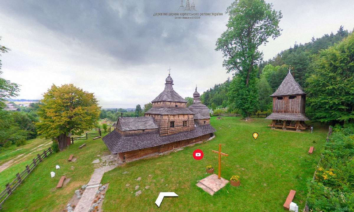 Google запустив віртуальний тур дерев'яними церквами Карпатського регіону