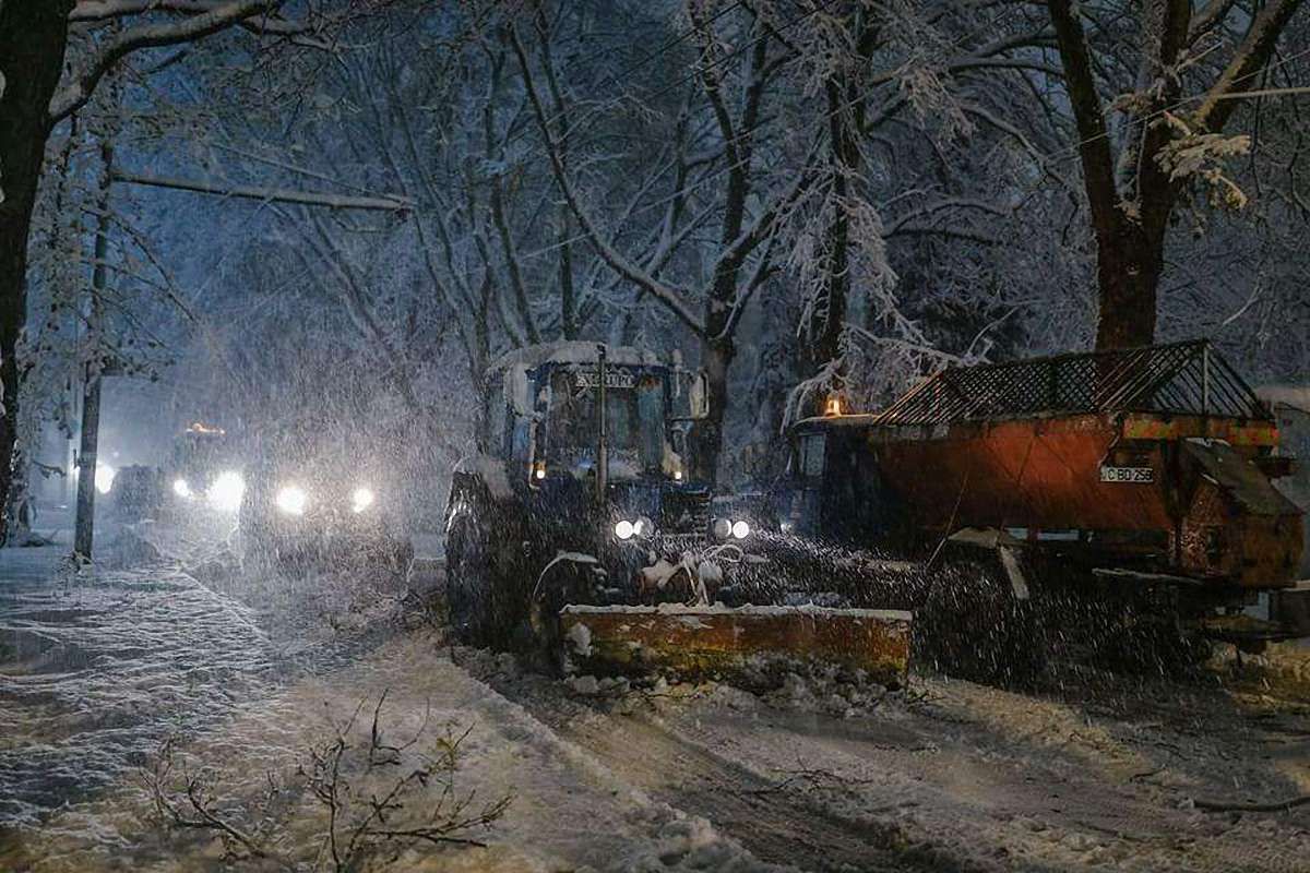 Через квітневі снігопади в Молдові ввели надзвичайний стан