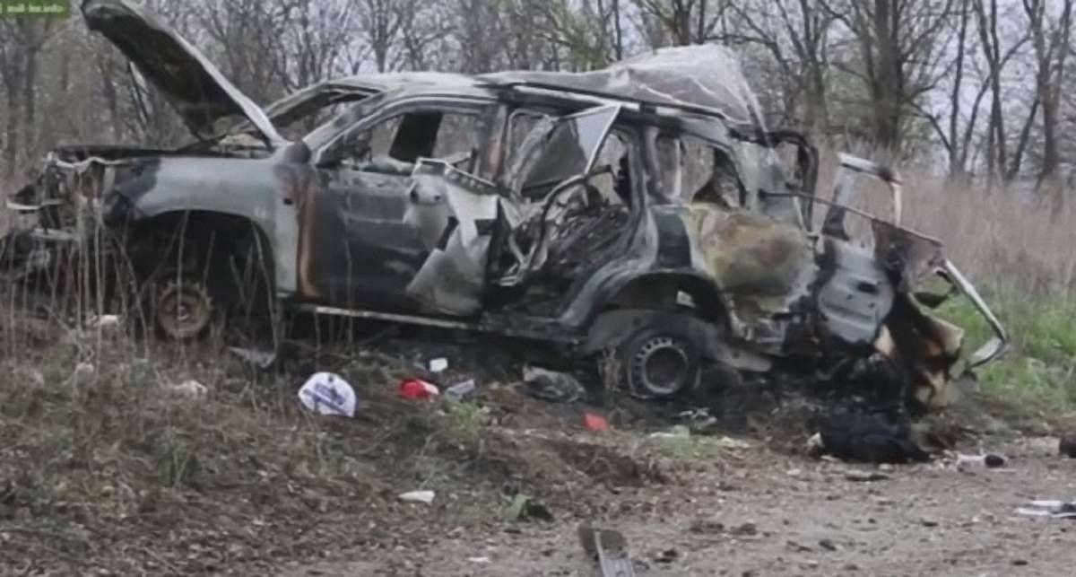 Терористи опублікували відео з місця підриву патруля місії ОБСЄ