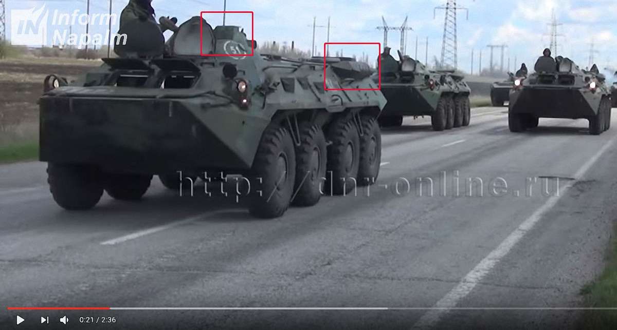 Пропагандисти показали російську військову техніку на репетиції параду в Донецьку