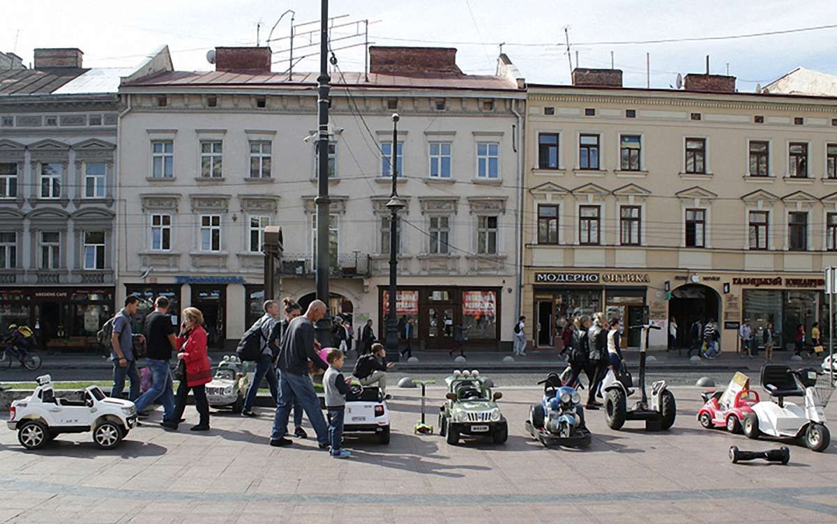 У центрі Львова заборонили діяльність будь-яких атракціонів