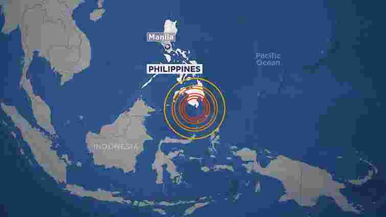 На Філіппінах стався землетрус силою у 7,2 балів