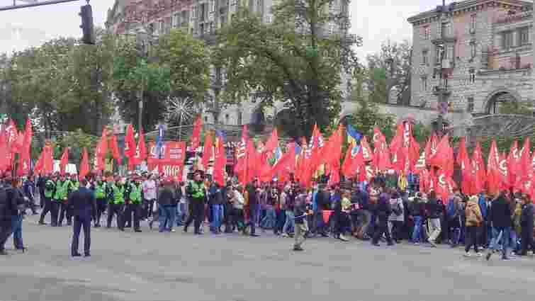 Учасники першотравневого мітингу у Києві оголосили п'ять вимог до уряду