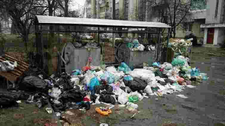 Переповненими залишаються 32% сміттєвих майданчиків житлового фонду Львова
