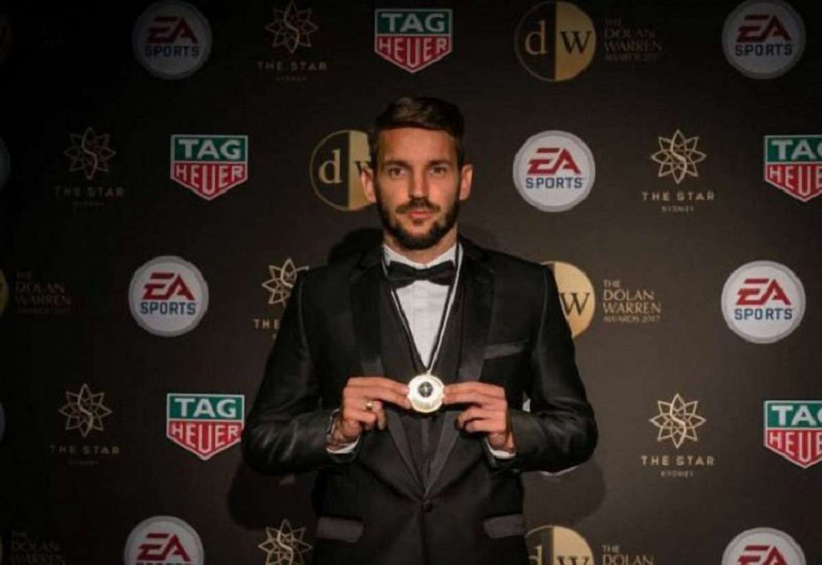 Колишній футболіст київського «Динамо» став найкращим гравцем чемпіонату Австралії